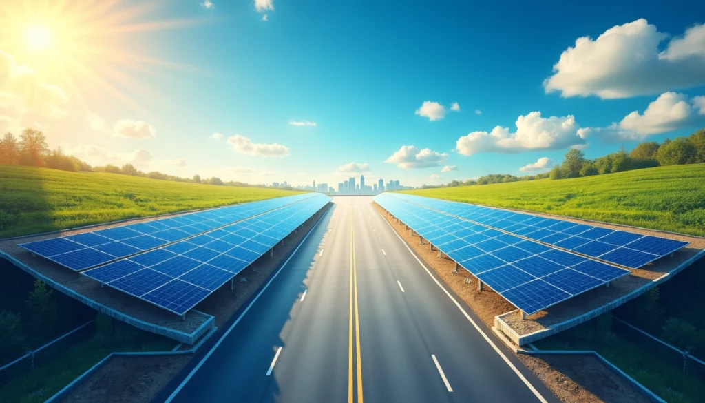 routes solaires