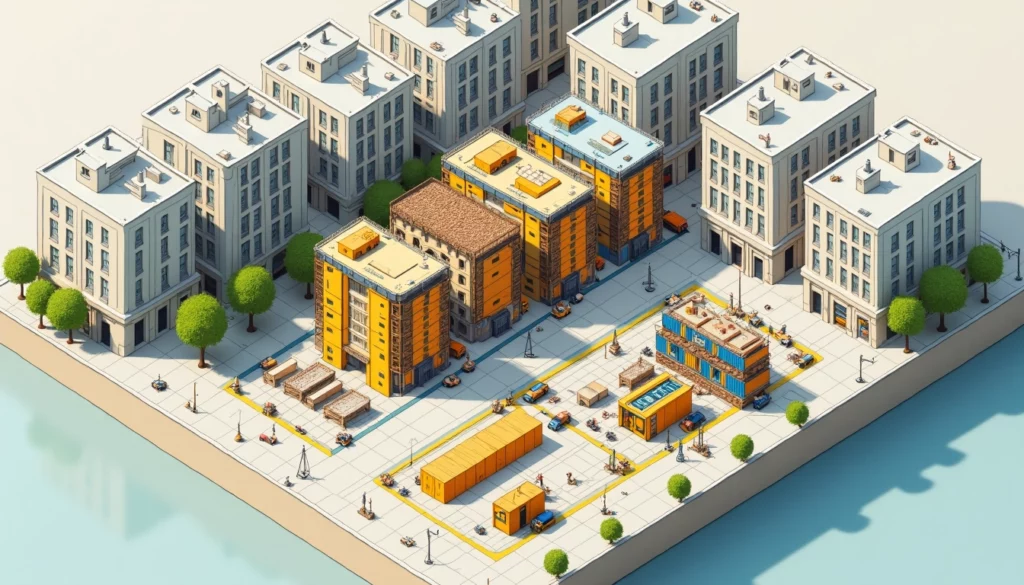 chantiers en Ile-de-France