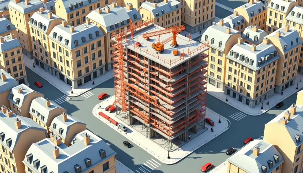 chantiers en Ile-de-France